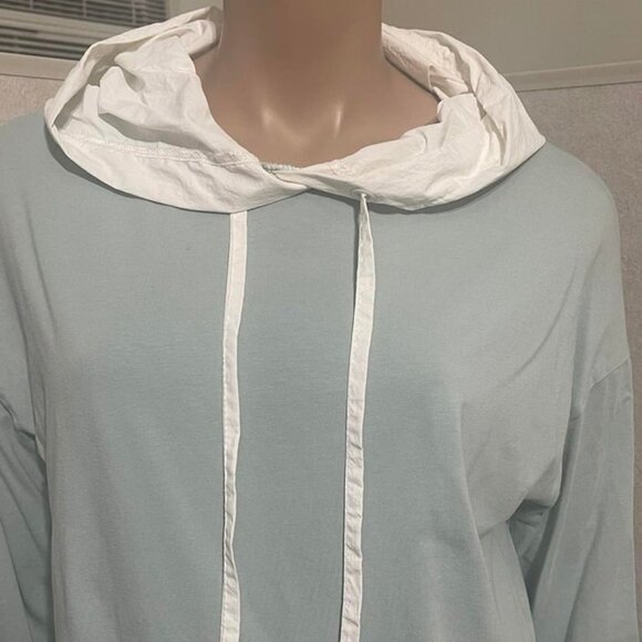 Women’s long hoodie shirt tunic Size M oversized - Picture 7 of 8